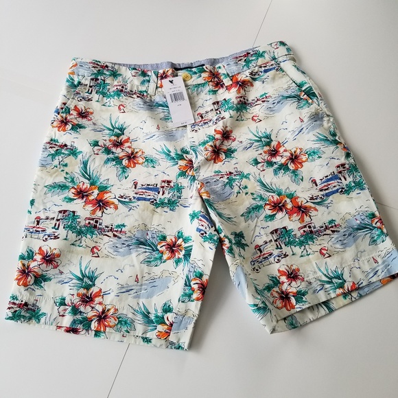 Tommy Hilfiger Other - Tommy Hilfiger Beach Scenic Floral Cotton Shorts